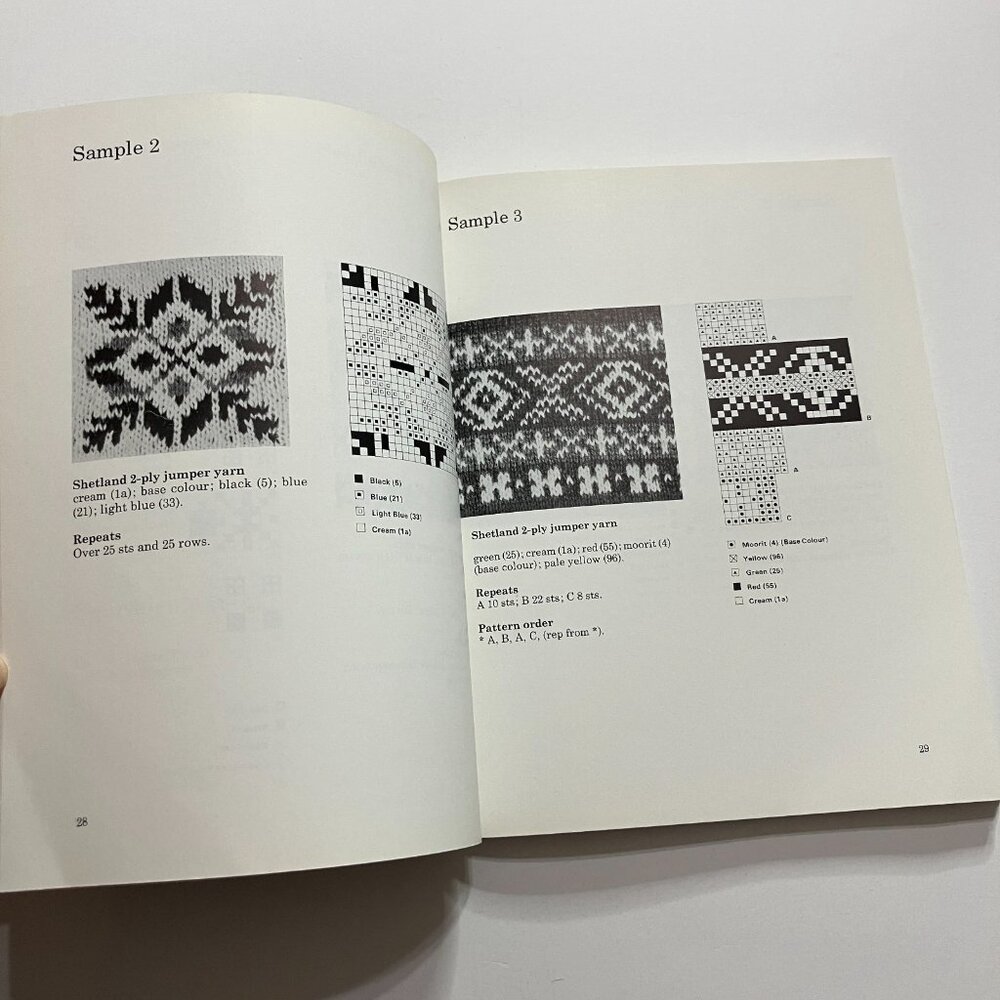 Vintage Fair Isle Knitting A Practical Handbook of Traditional Designs Sarah Don - Picture 2 of 11